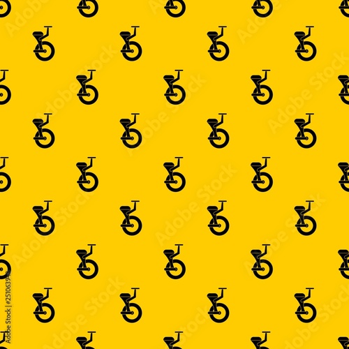 Solo wheel pattern seamless vector repeat geometric yellow for any design