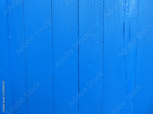 Blue wooden wall texture