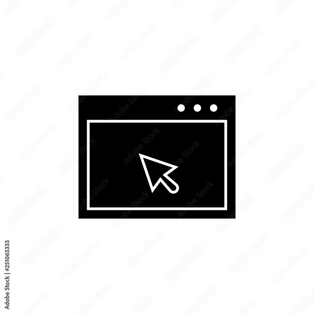 Cursor application icon. Signs and symbols can be used for web, logo, mobile app, UI, UX Cursor application icon. Signs and symbols can be used for web, logo, mobile app, UI, UX