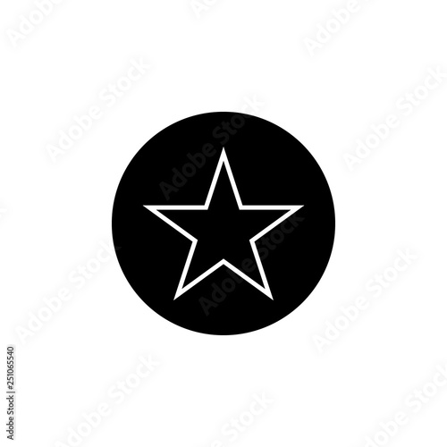 Bookmark  favorite star icon. Signs and symbols can be used for web  logo  mobile app  UI  UX