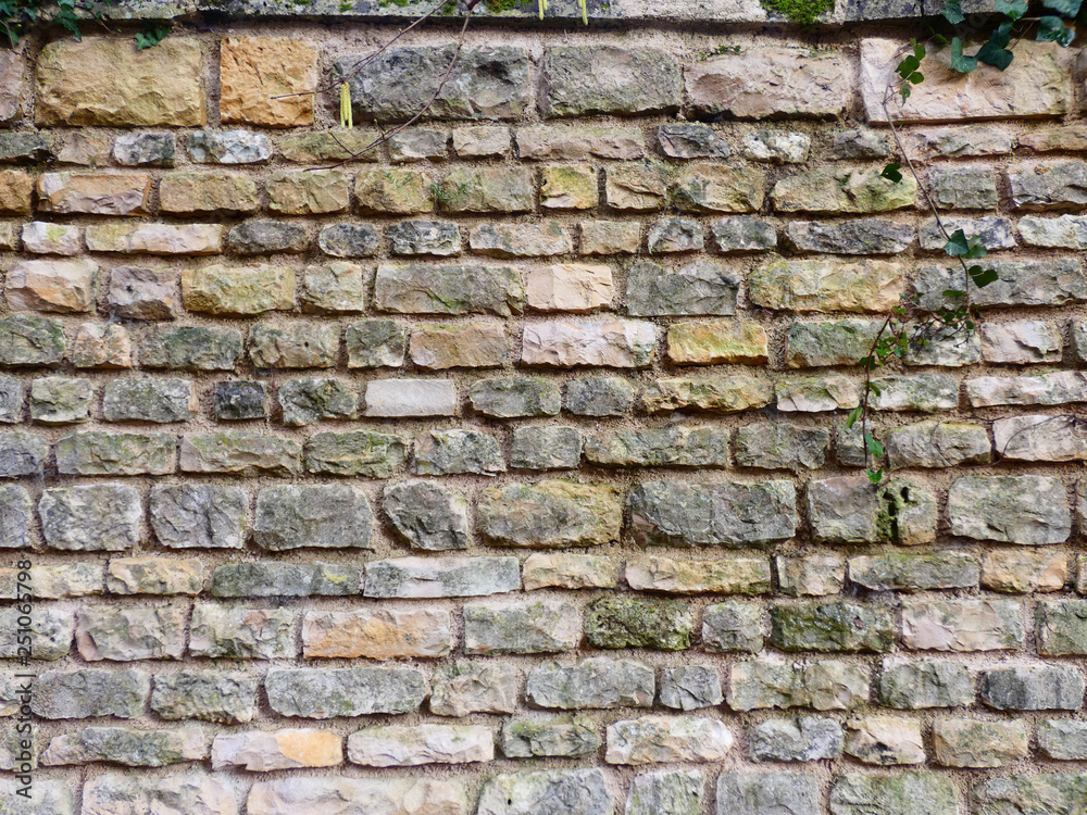 Naklejka premium Old stone wall
