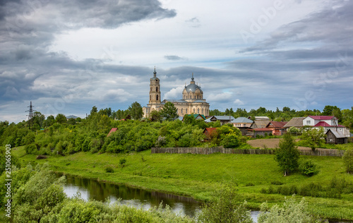 Trinity Cathedral in Gus-Zhelezny in summer. Ryazan oblast. Russia photo