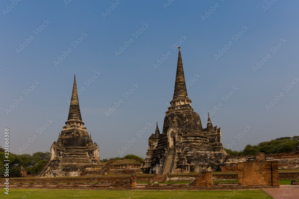 Ayutthaya, historische Tempelanlage Wat Phra Sri Sanphet