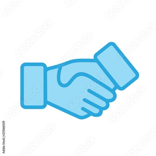Vector Handshake Icon.