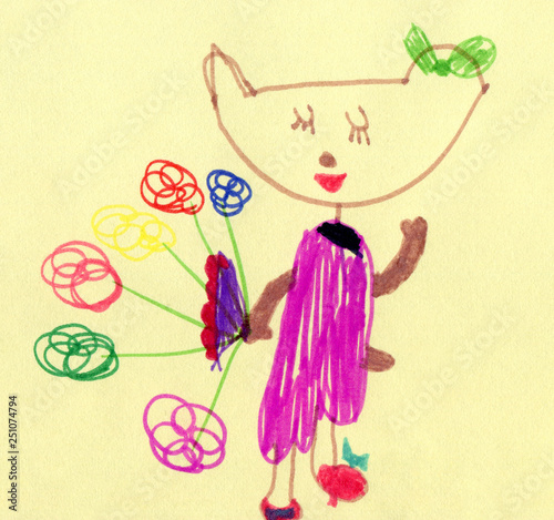 The Child's drawing