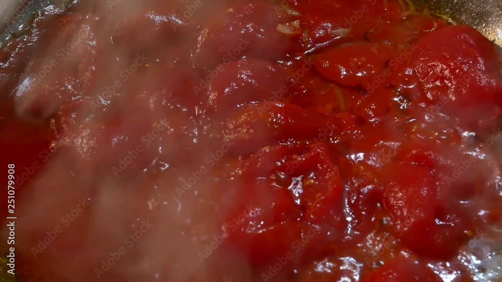 Tomato Sauce Video 4k