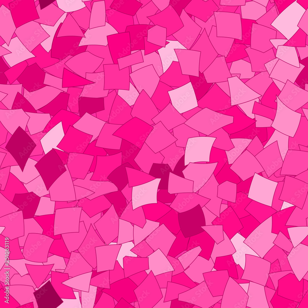 Abstract seamless pattern of big pieces of paper of different sizes in pink colors Abstract seamless pattern of big pieces of paper of different sizes in pink colors