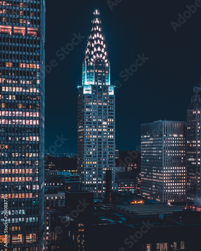 Canvas Print Midtown NYC Rooftop Views