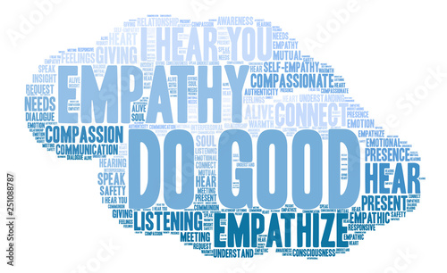 Do Good Word Cloud on a white background. 