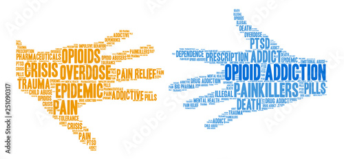 Opioid Addiction Word Cloud