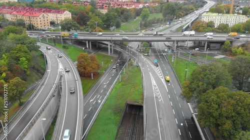 Stockholm city subway and road transportation, Sweden