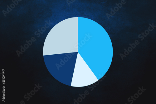 Free Download Pie Chart Business Blue Tone Icon Texture Art Background Pattern Design Graphic - GFXLoad