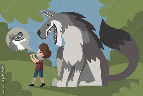 the boy who cried wolf classic fable tale