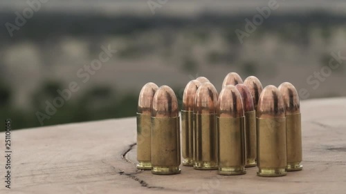 Grabbing vertical bullets slow motion