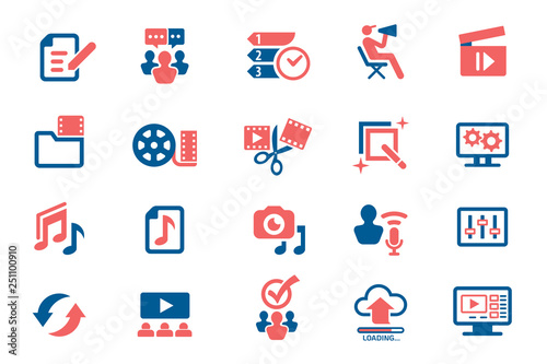 Video creation icon.