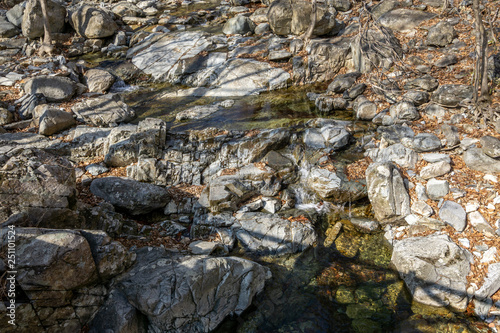 Sinbulsan falls national recreational forest creek