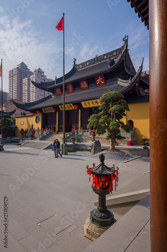 Temple du Buddha de Jade, Shanghai, Chine