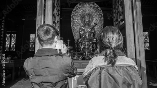 Temple du Buddha de Jade, Shanghai, Chine