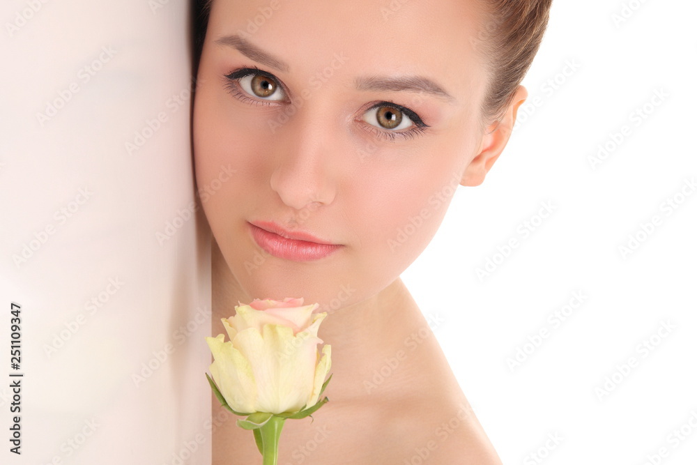 portrait of a young sweet girl portrait of a young sweet girl