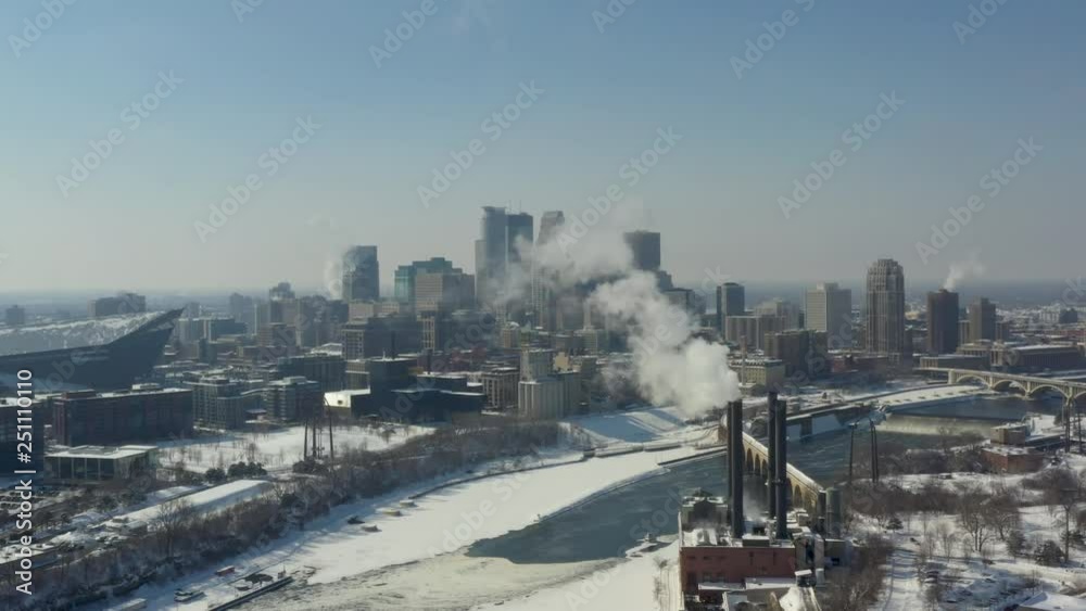Aerial Shot of Downtown Minneapolis Aerial Shot of Downtown Minneapolis
