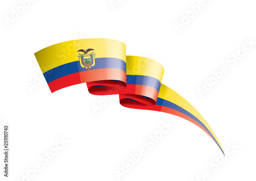 Free Download Ecuador flag, vector illustration on a white background - GFXLoad