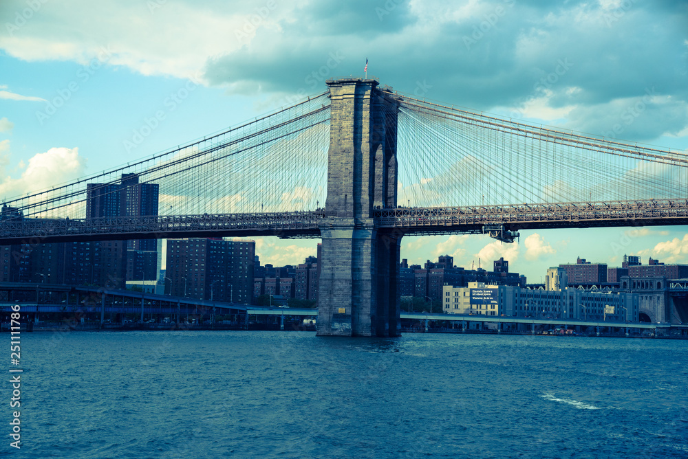 Naklejka premium Brooklyn Bridge