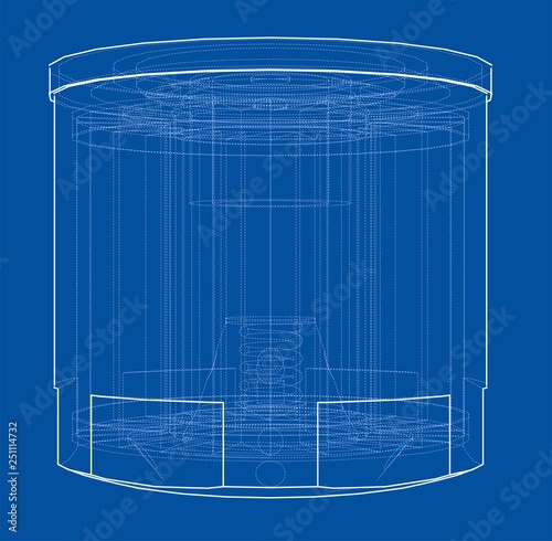 Vector oil filter concept