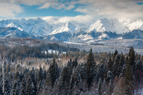 Tatra Mountains view