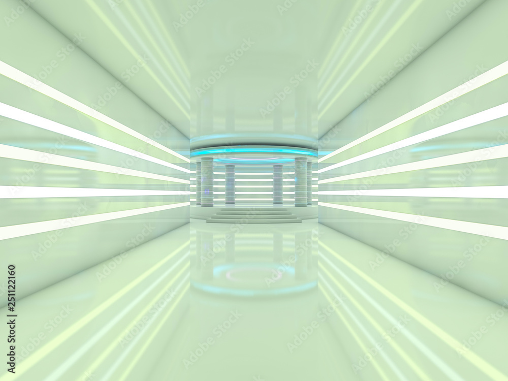 Abstract modern architecture background. 3D rendering Abstract modern architecture background. 3D rendering