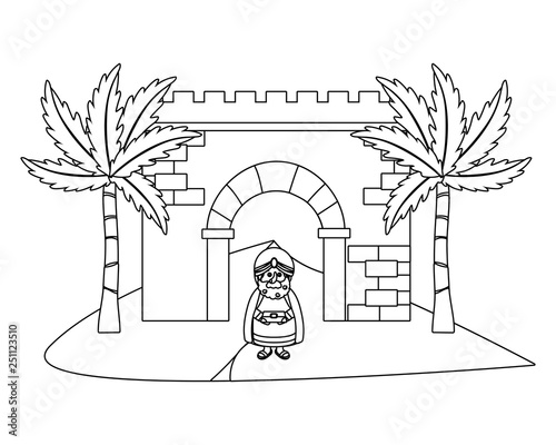 nativity scene cartoon