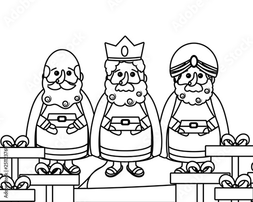 nativity scene cartoon