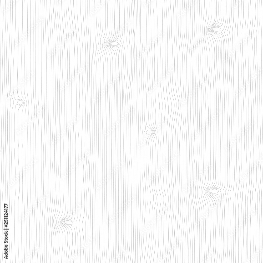 Obraz premium Seamless wooden pattern. Wood grain texture. Dense lines. Abstract background. Vector illustration