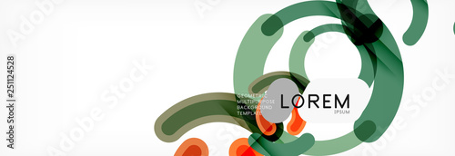 Circular lines design background