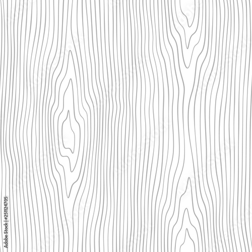 Seamless wooden pattern. Wood grain texture. Dense lines. Abstract background. Vector illustration
