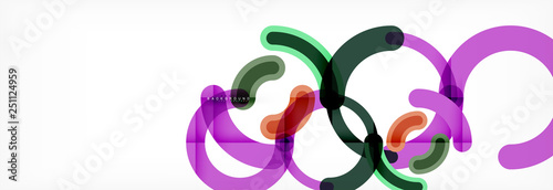 Circular lines design background