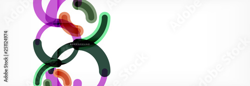 Circular lines design background