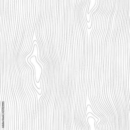 Seamless wooden pattern. Wood grain texture. Dense lines. Abstract background. Vector illustration