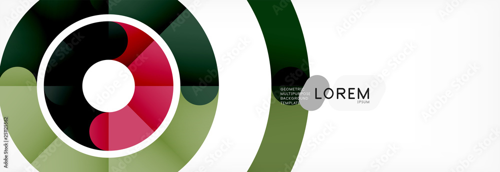 Circular lines design background Circular lines design background