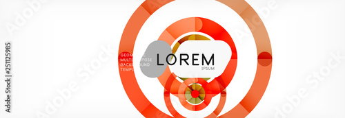 Circular lines design background