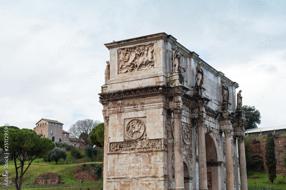 Roman forum, Italy