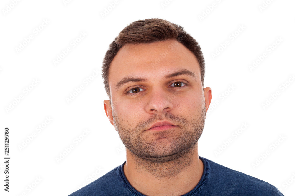 Obraz premium Young man portrait