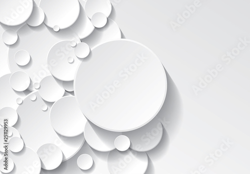 fond cercle blanc
