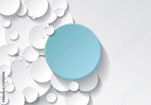 fond cercle bleu et blanc