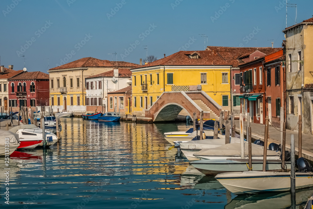 Murano Islands, famous for its glass making, Venice, capital of the Veneto region, a UNESCO World Heritage Site, northeastern Italy