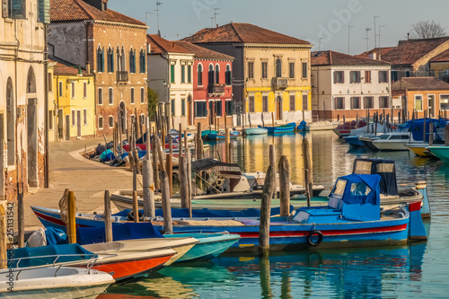 Konstfotografi Murano Islands, famous for its glass making, Venice, capital of the Veneto regio