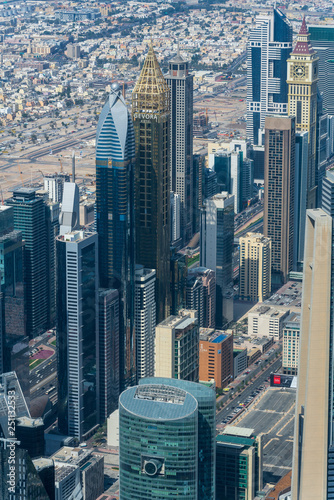 Skyscrapers at Sheikh zayed...