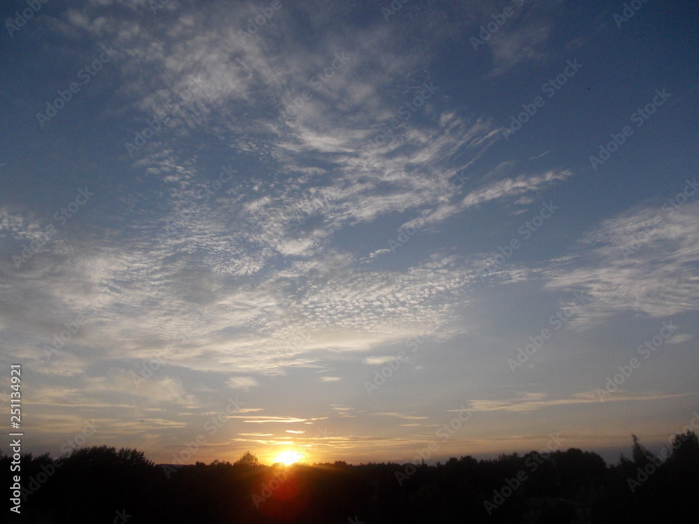 Obraz premium sky with clouds 6