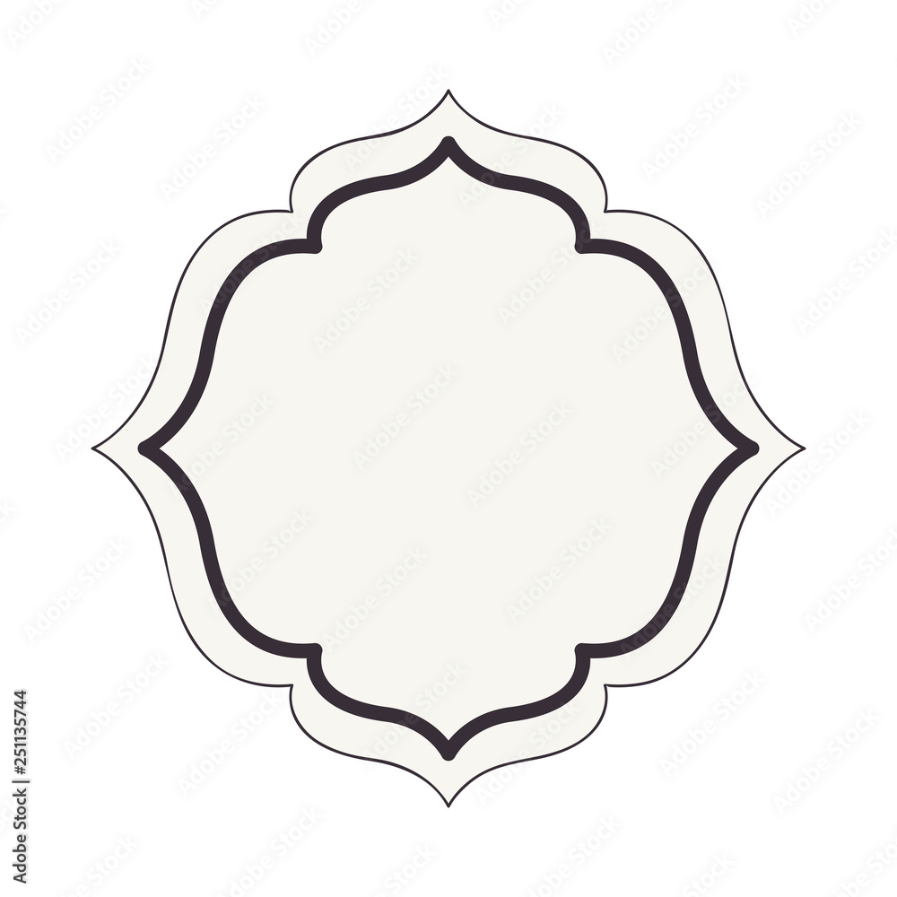 elegant frame isolated icon elegant frame isolated icon