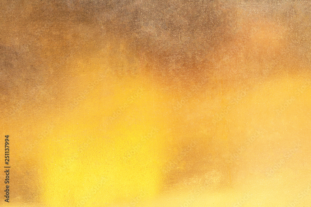Gold abstract background or texture and gradients shadow Gold abstract background or texture and gradients shadow