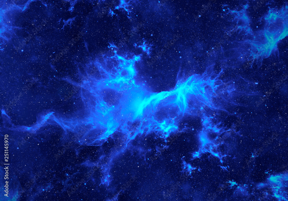 Nebula and stars in night sky. Space background. Nebula and stars in night sky. Space background.